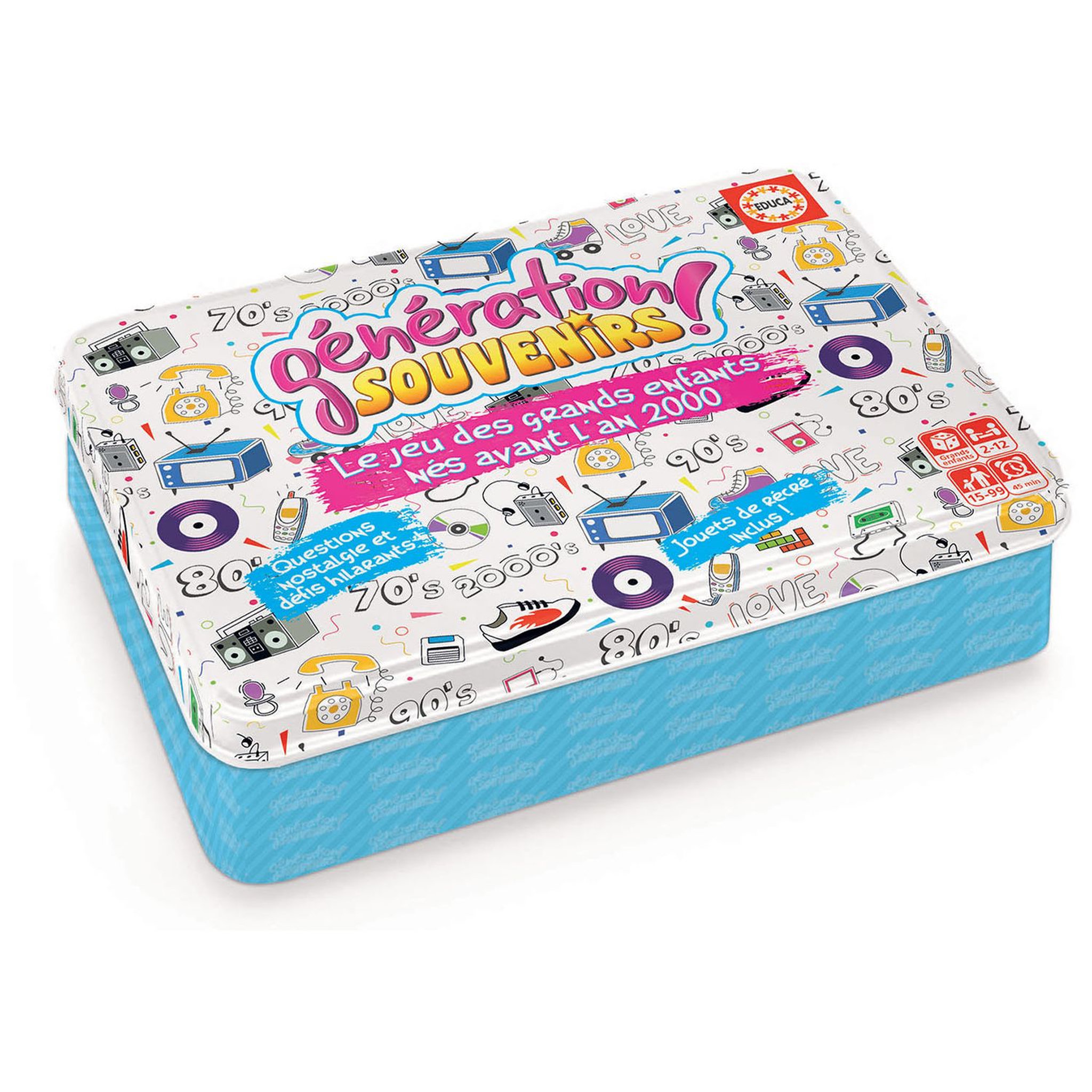 Voir la diapositive 1 : EDUCA Jeu - Génération souvenirs