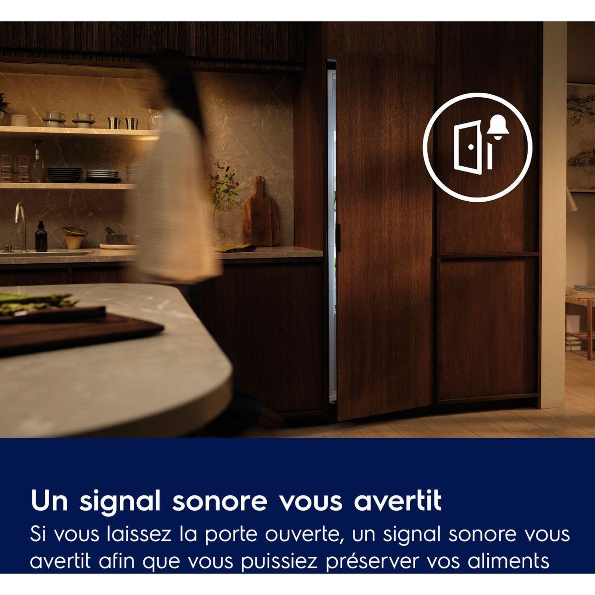 Voir la diapositive 3 : ELECTROLUX Réfrigérateur 2 portes encastrable ets3le16s
