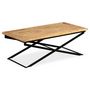 Voir la diapositive 4 : VIDAXL Table basse Bois de manguier massif 110x55x42 cm