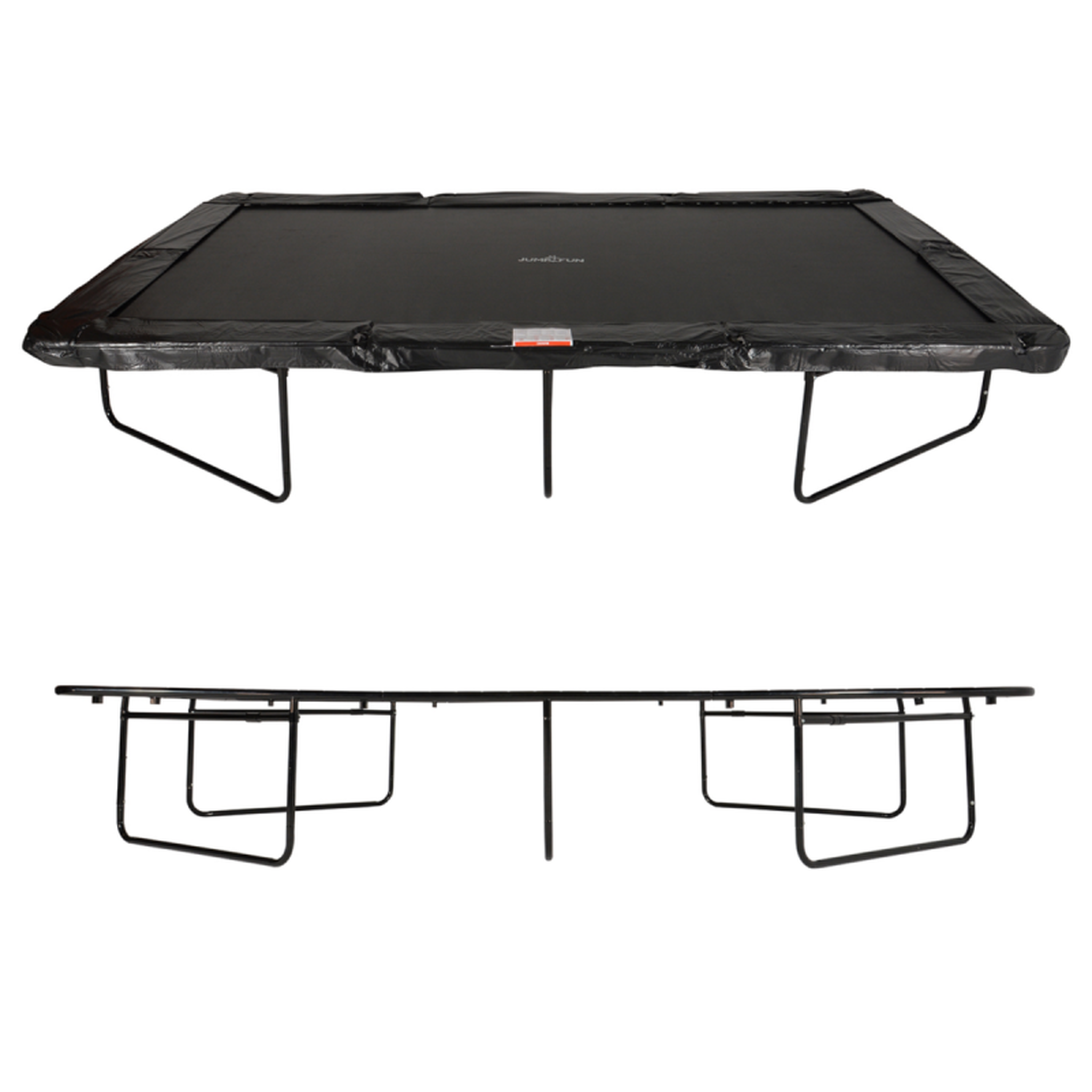 Voir la diapositive 4 : JUMP4FUN Trampoline de Jardin Rectangulaire XXL 518 x 305 cm - modèle Famille - avec Filet de sécurité, Matelas de Protection et Echelle