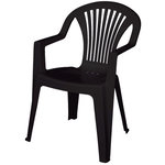 Fauteuil de jardin - Gris anthracite - LIDO