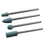 MAXICRAFT 2 meules carbure silicium conique 5 x 8 mm