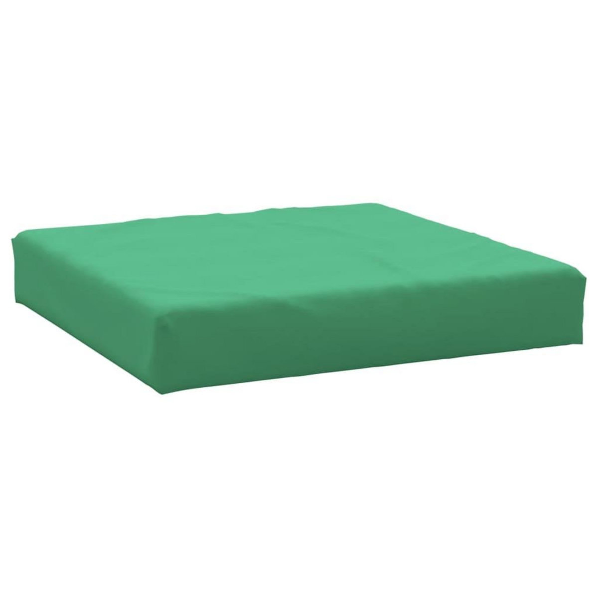 VIDAXL Coussins de palette lot de 2 vert tissu oxford