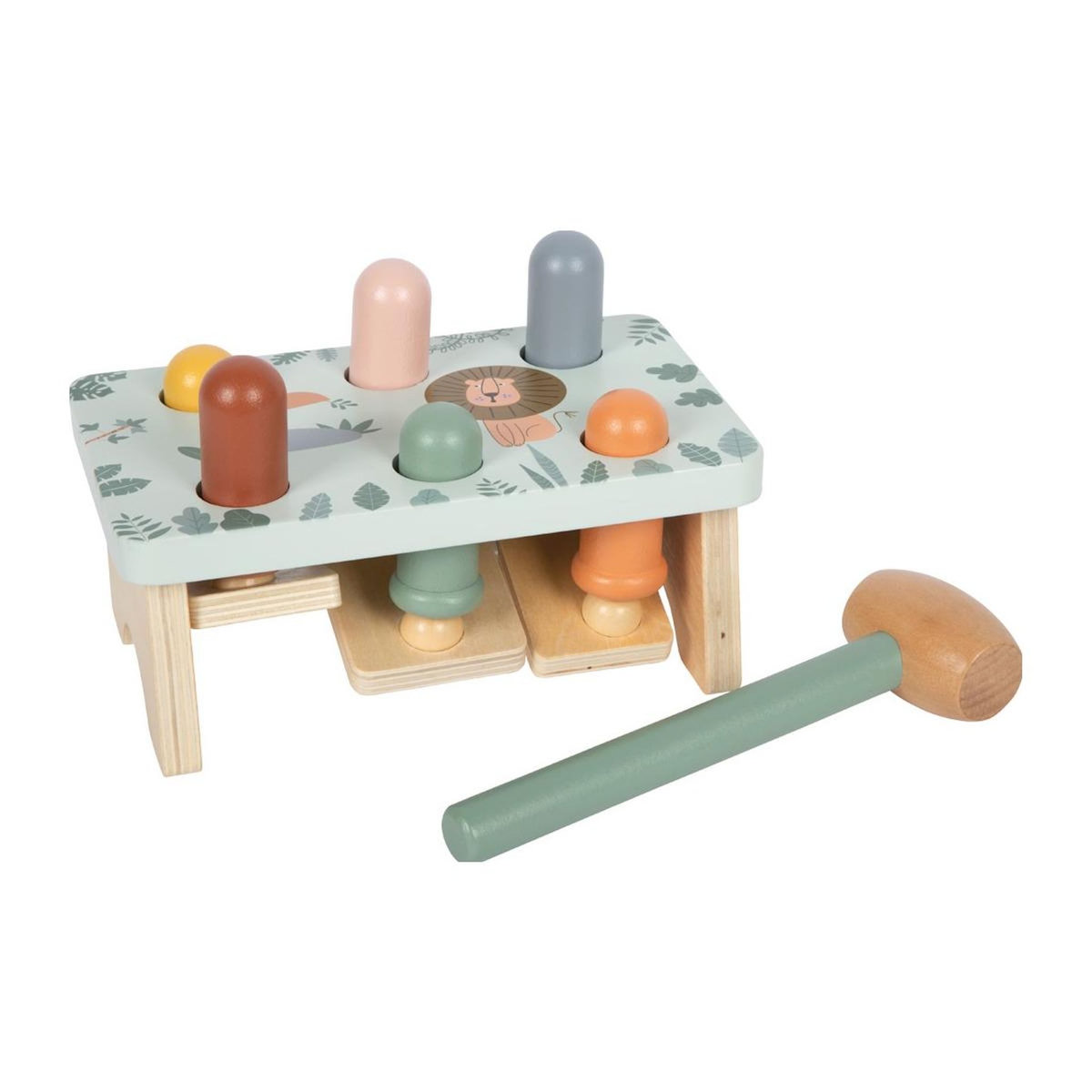 SMALLFOOT Banc a marteler  - Safari