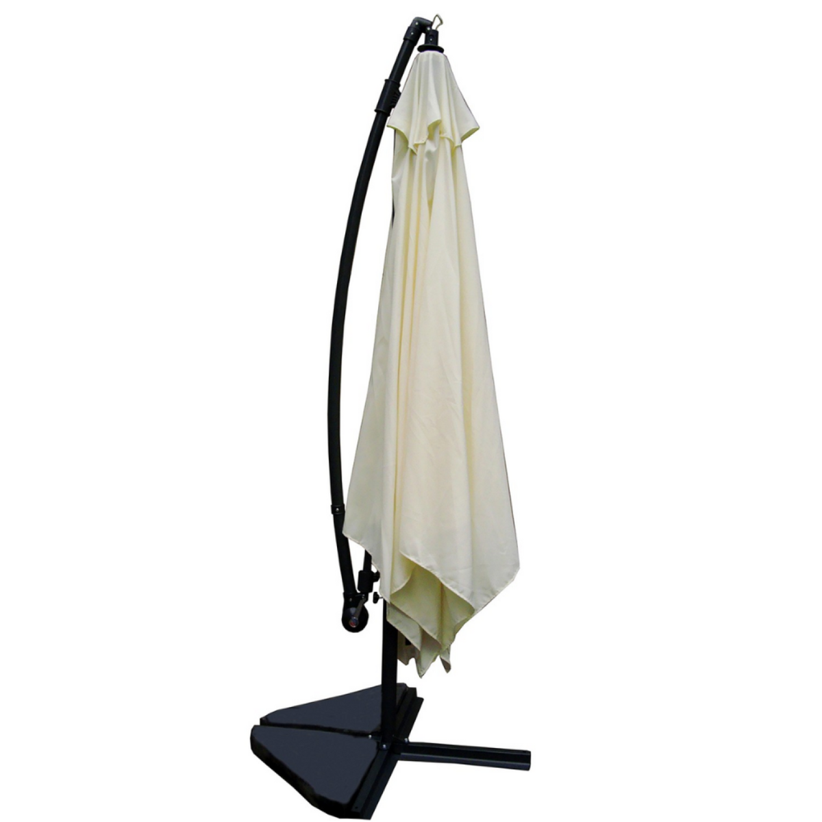 CONCEPT USINE Parasol carré Solenzara écru 3x3mètres SOLENZARA