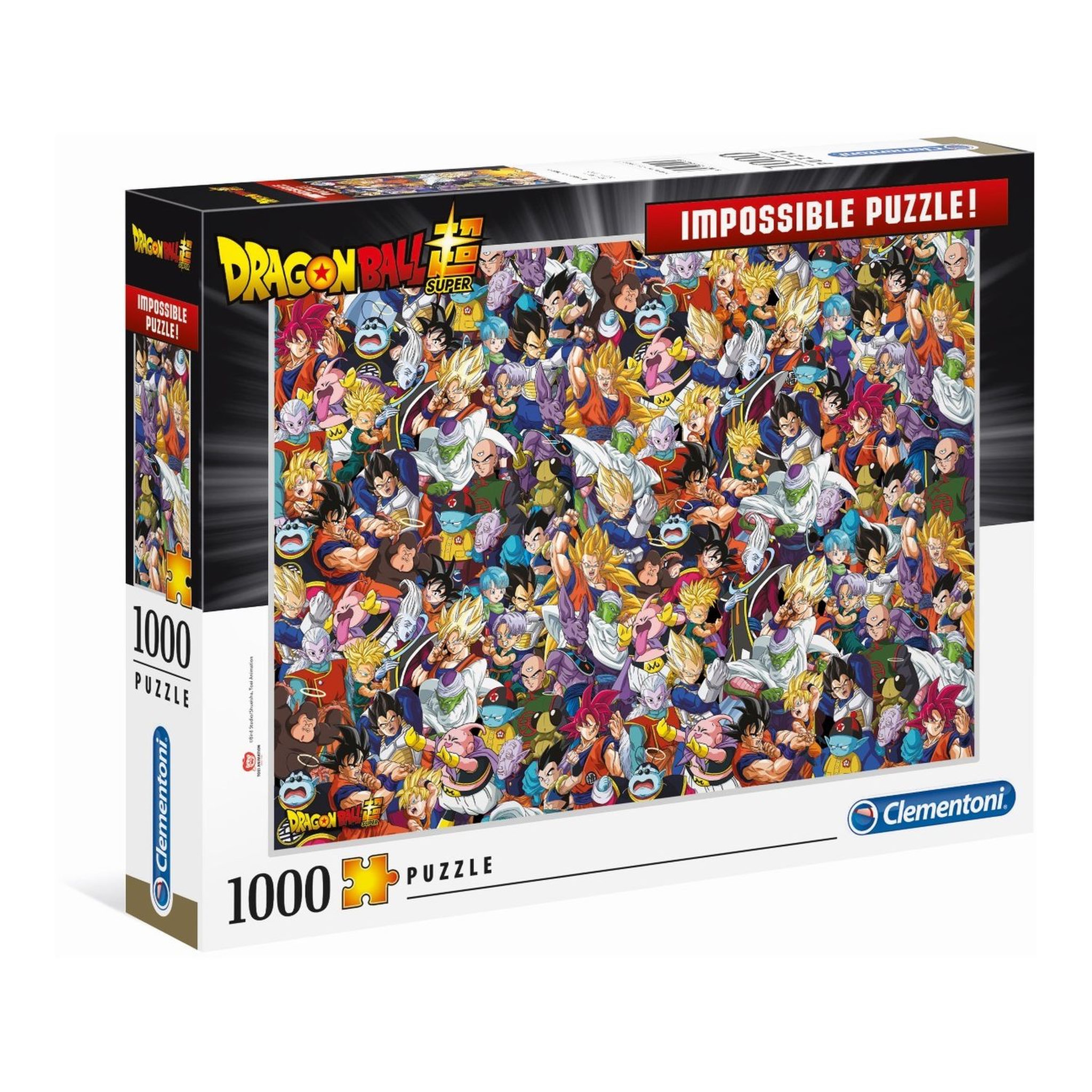 Voir la diapositive 1 : CLEMENTONI Impossible puzzle Dragon Ball 1000 pièces 
