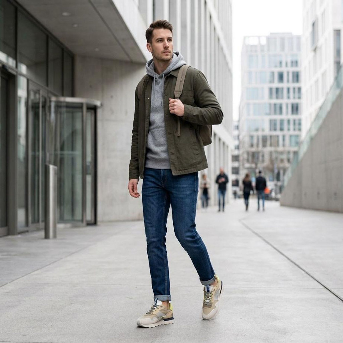 OZABI OZABI Basket homme mode running retro confortable