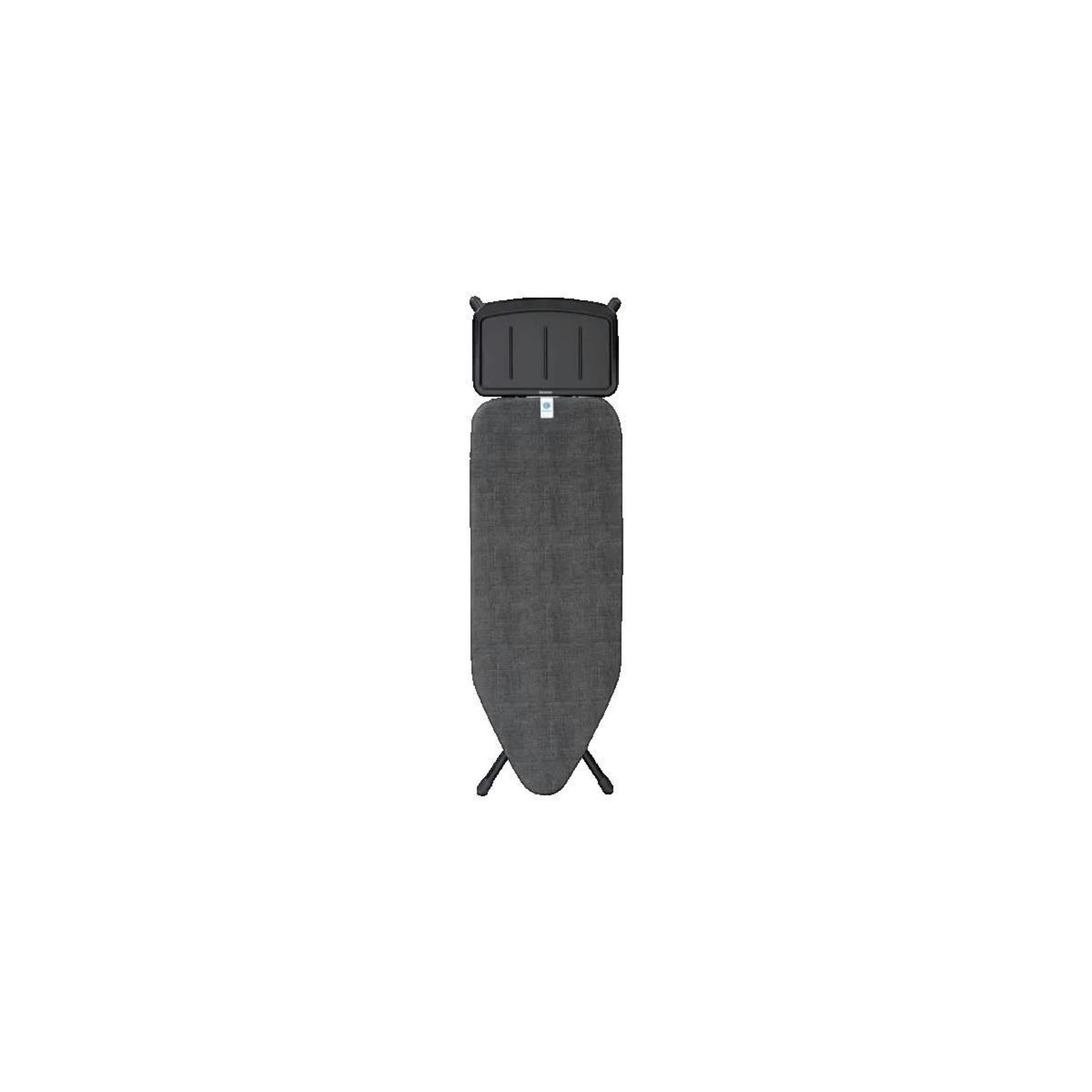 BRABANTIA Table à repasser Brabantia Modèle Denim Black Surface spacieuse 124 x 45 cm