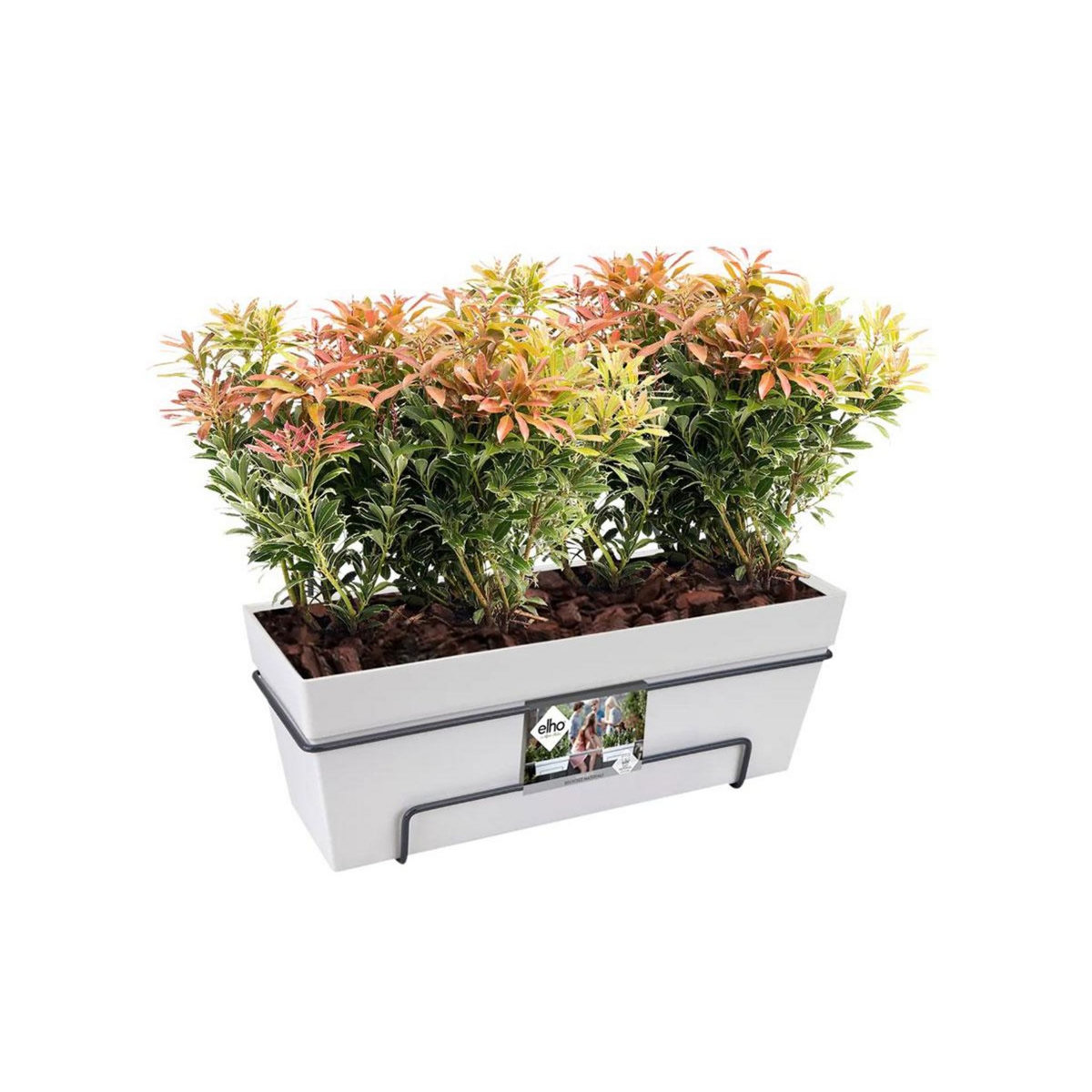 ELHO Balconnière Loft Urbain All In 1 - 50 cm - Blanc - Elho