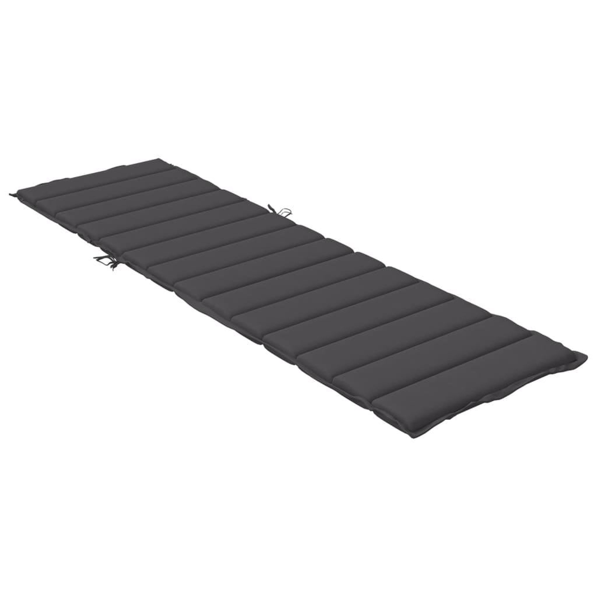 Voir la diapositive 4 : VIDAXL Coussin de chaise longue anthracite melange 200x60x4 cm tissu