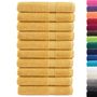 Voir la diapositive 2 : VIDAXL Serviettes de qualité supérieure SOLUND 10 pcs doré 600 g m²