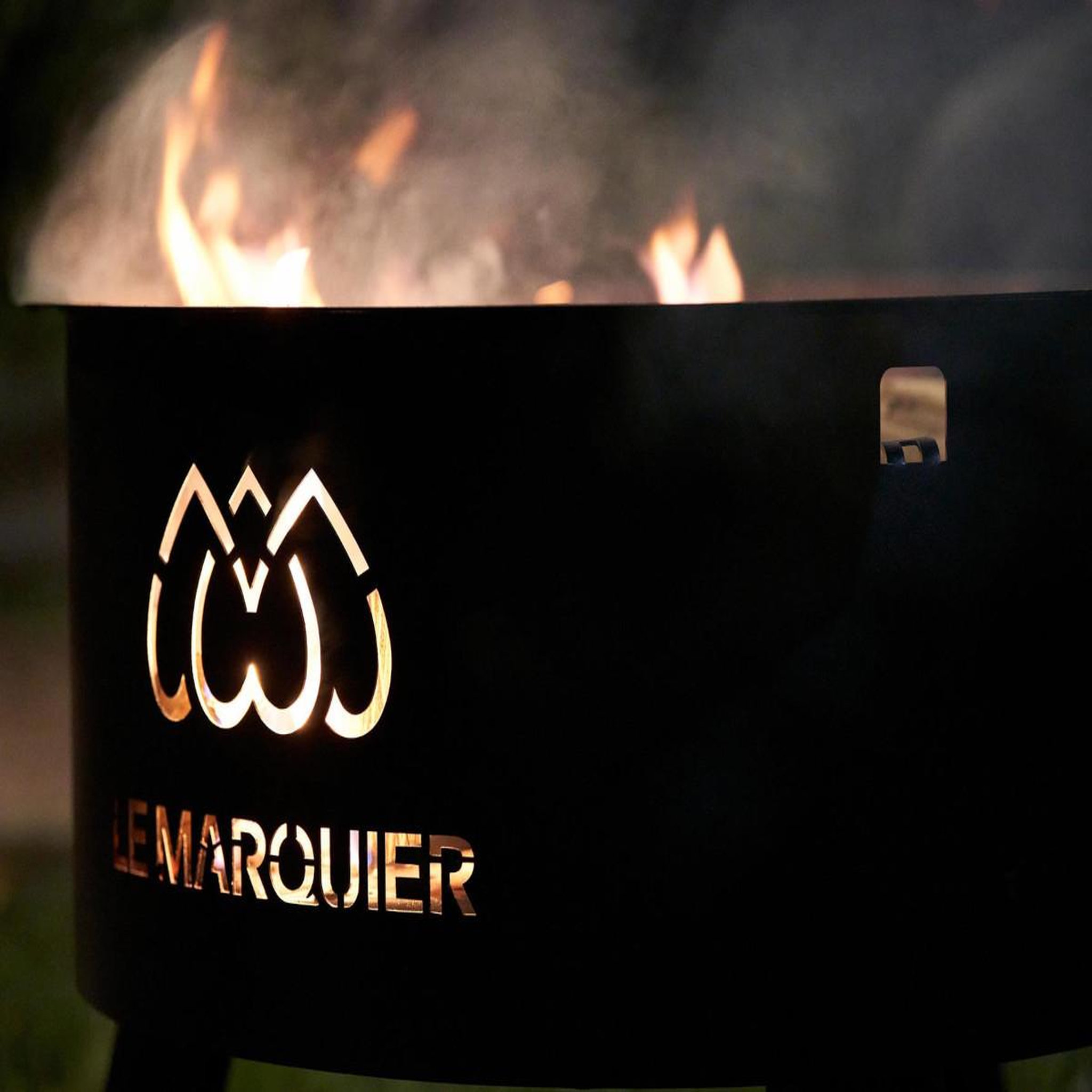 Voir la diapositive 4 : Le marquier Brasero original noir ø 60 cm - le marquier