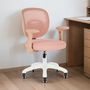 Voir la diapositive 2 : IDIMEX Chaise de bureau enfant AMELIA réglable en tissu mesh