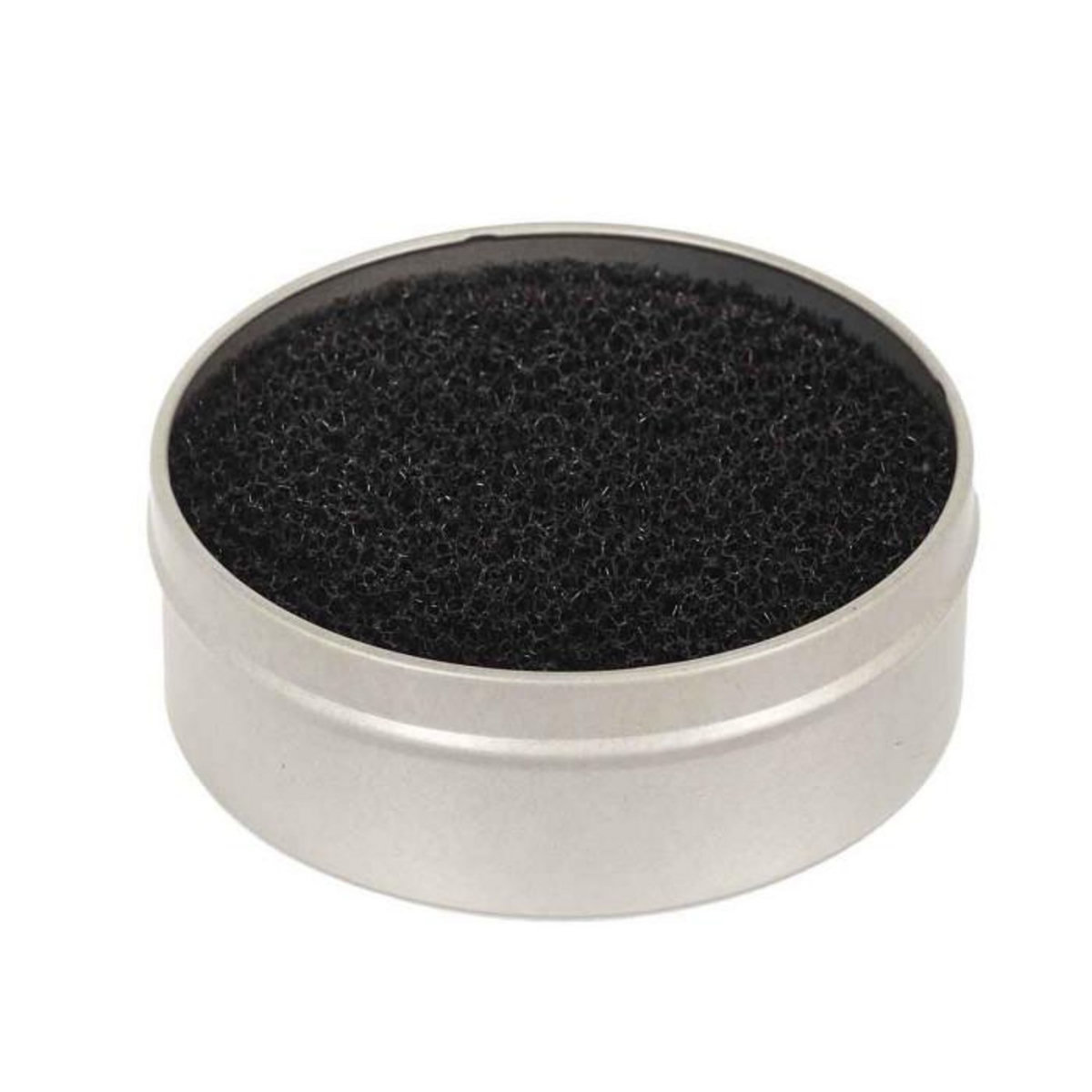 Paris Prix Éponge Nettoyante Réversible  Pinceau  8cm Noir