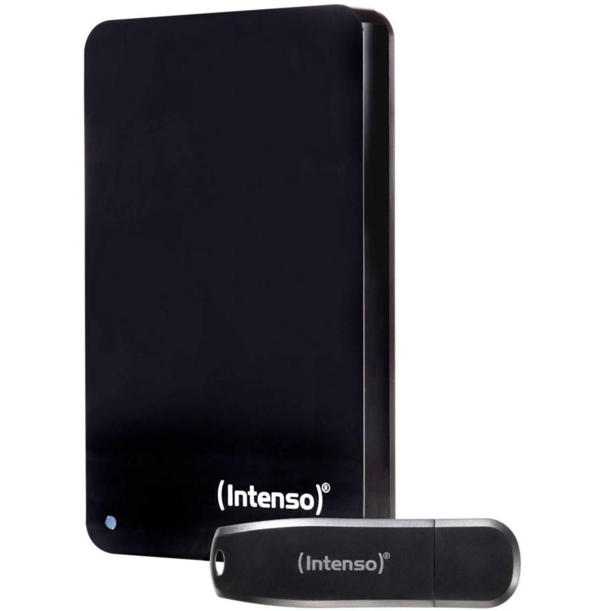 Intenso Disque dur externe 1To - 2.5 HDD 3.0 + Clé USB 32Go