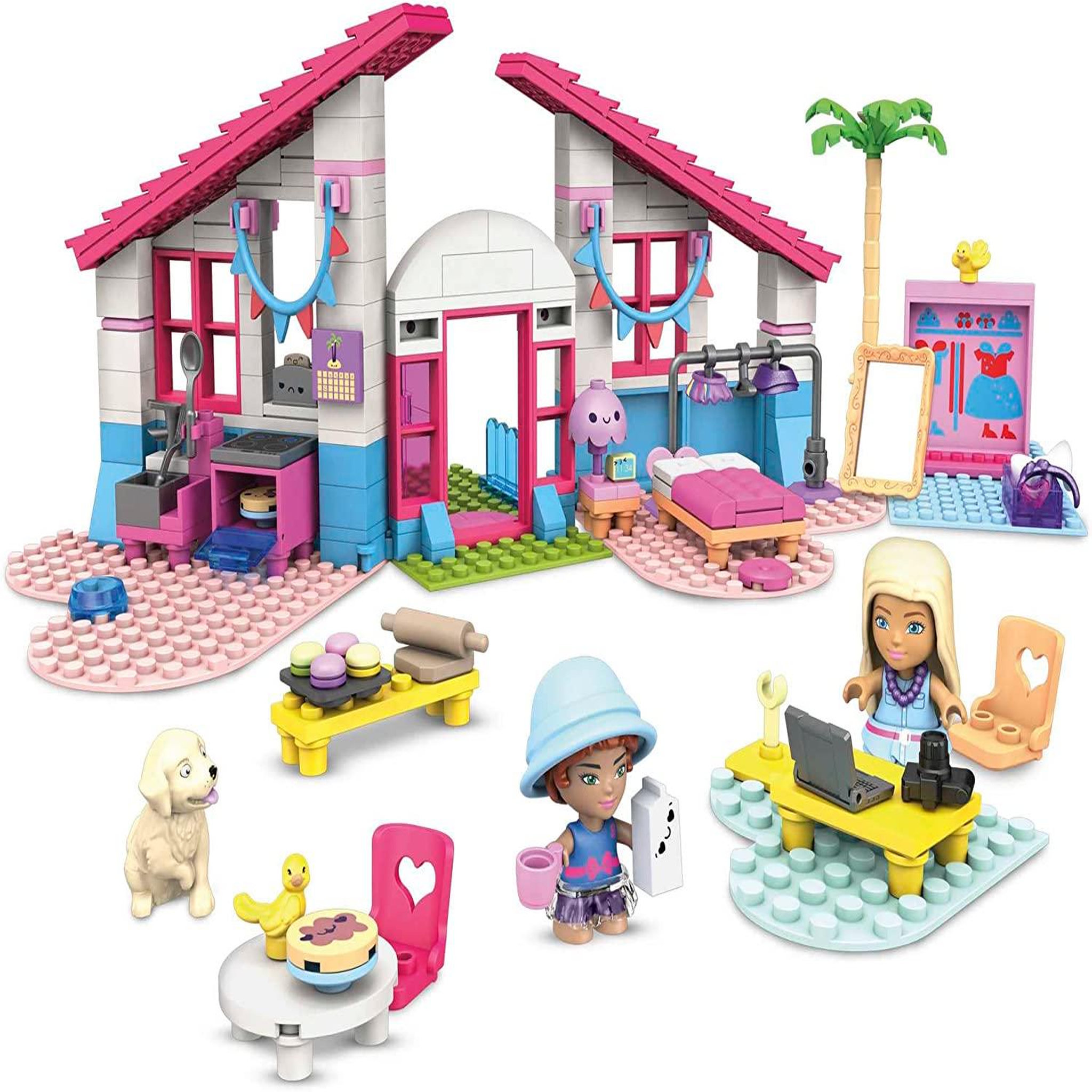 Voir la diapositive 2 : MEGA Mega construx Barbie - Maison à Malibu