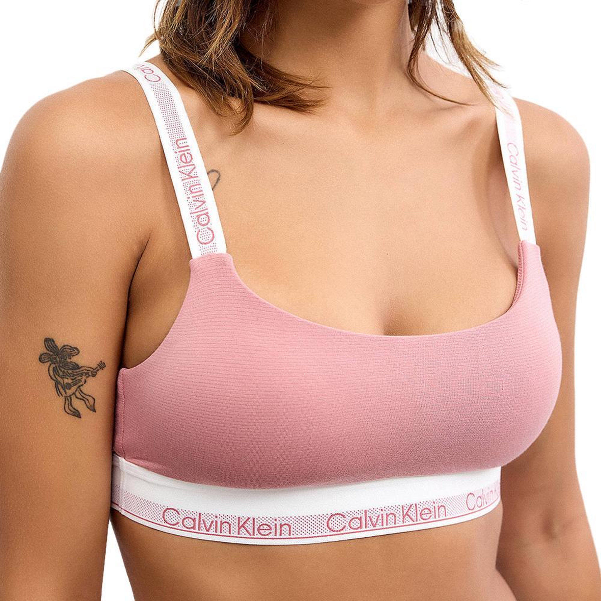 CALVIN KLEIN JEANS Brassière  Femme Calvin Klein Jeans Bralette. Coloris disponibles : Rose