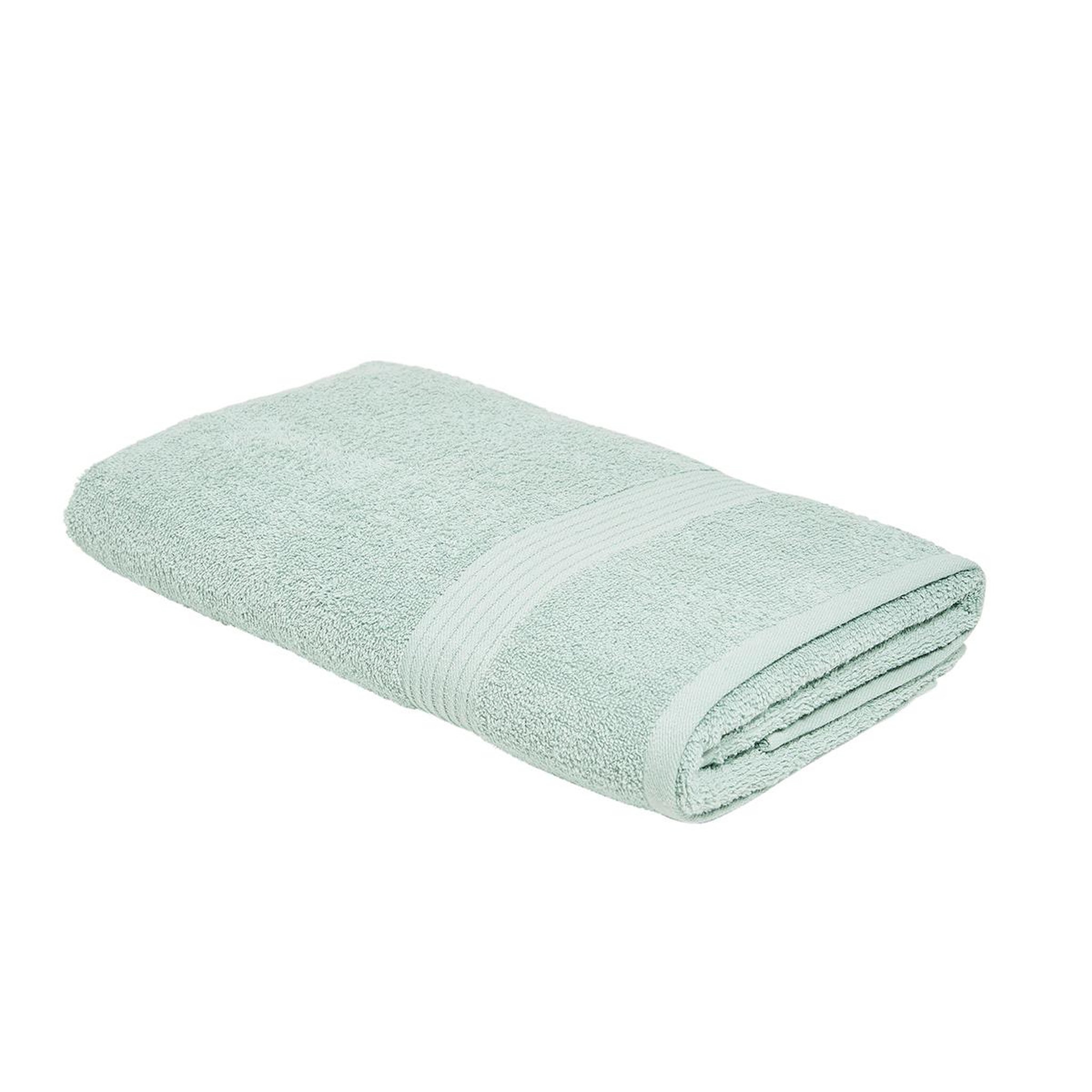 Voir la diapositive 2 : TODAY Drap de bain uni en coton 450 g/m²