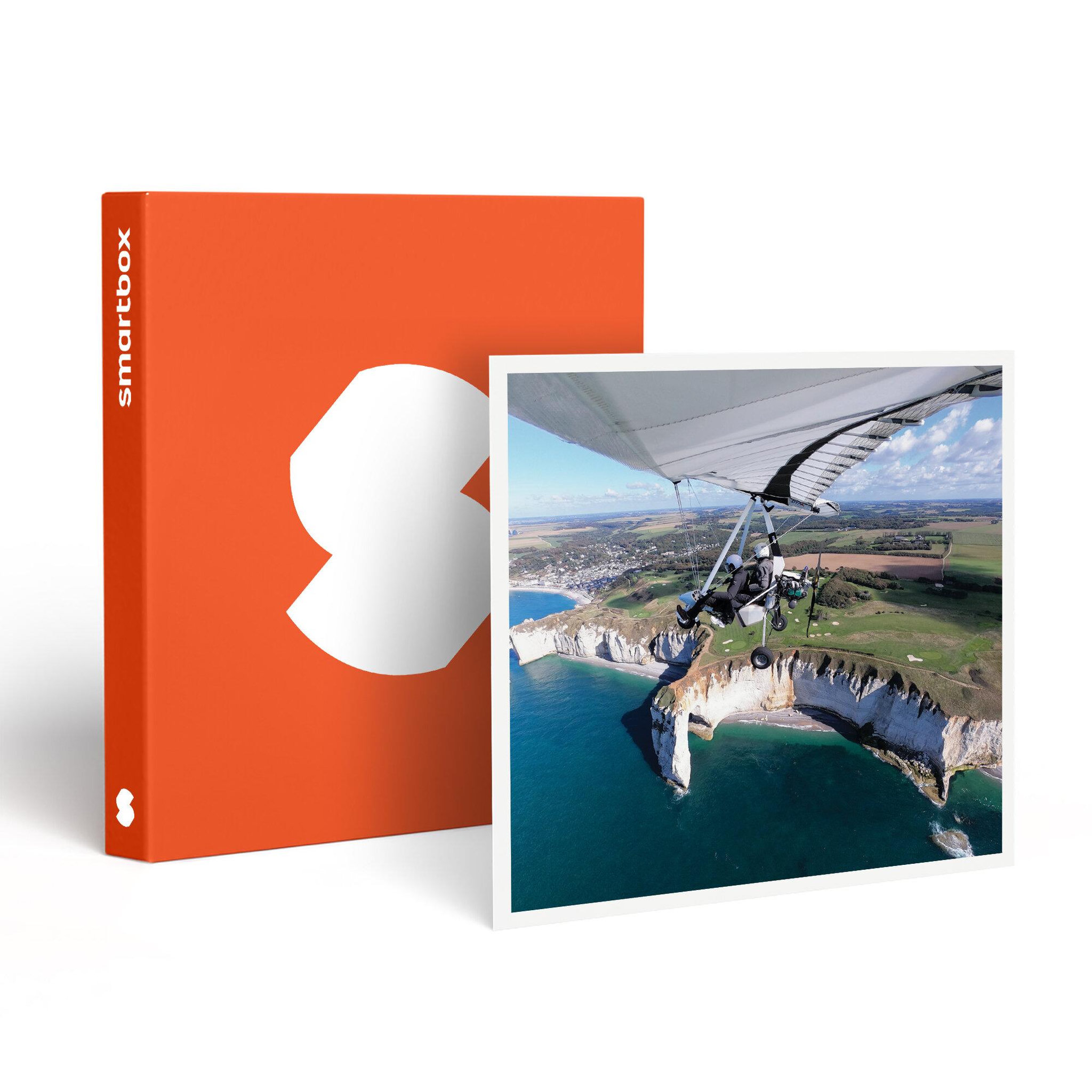 Smartbox Vol en ulm palpitant durant 45 minutes au-dessus d'étretat - coffret cadeau sport & aventure
