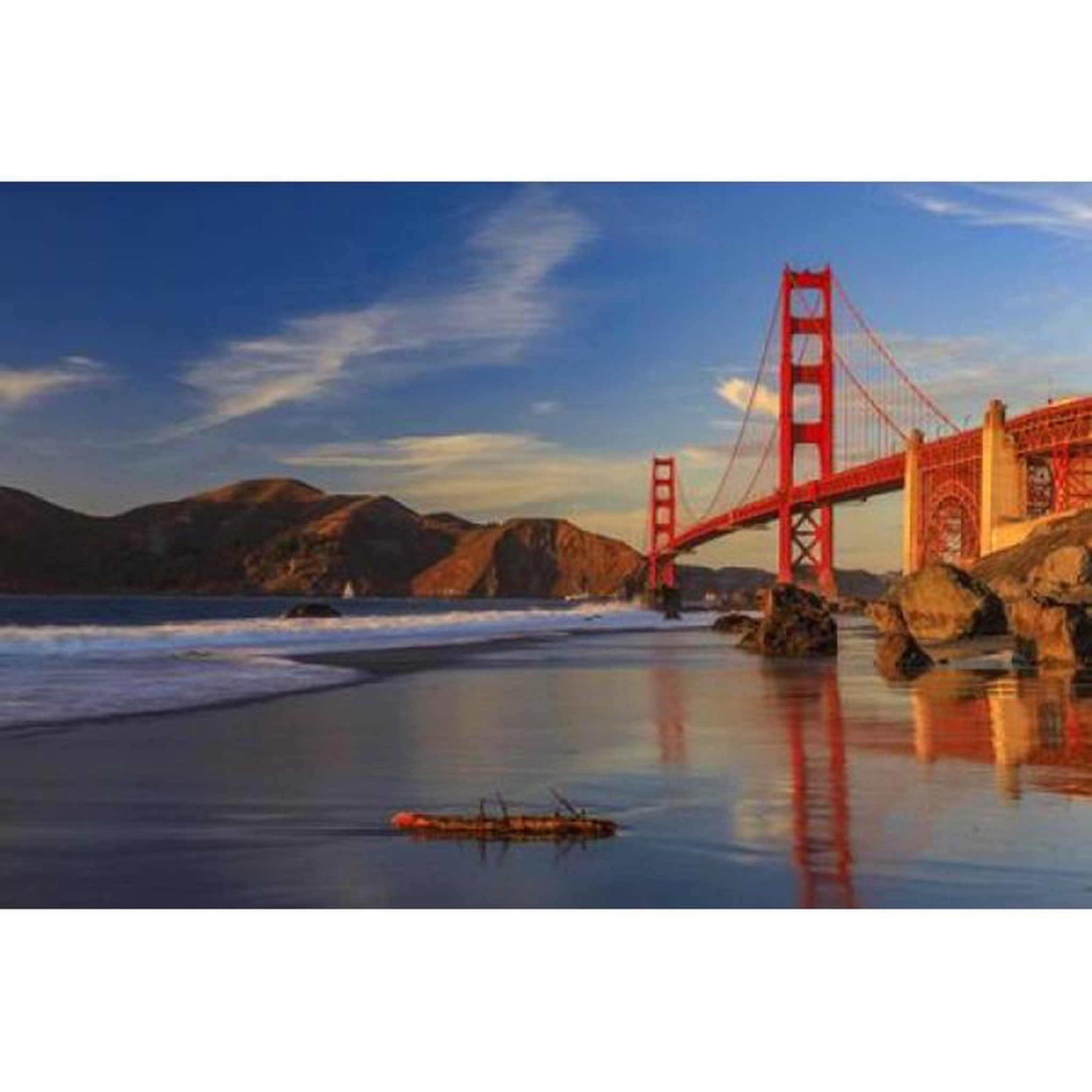 Voir la diapositive 2 : ALIZE Puzzle 1000 pièces Golden Gate – Alize – Adulte – Haute qualité – Modèle ALI50067
