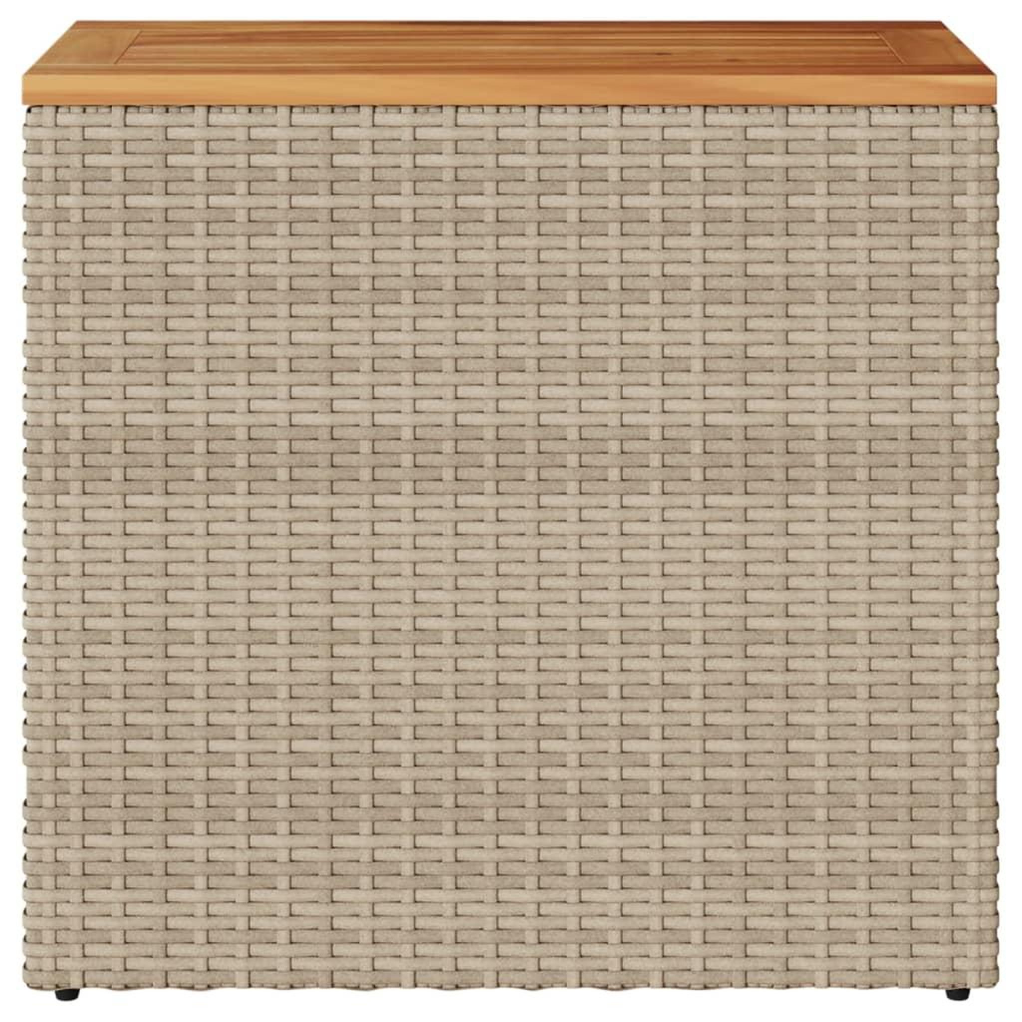 Voir la diapositive 5 : VIDAXL Table d'appoint de jardin dessus en bois beige 58x27,5x55 cm