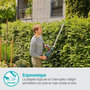 Voir la diapositive 3 : Gardena Taille-haies a batterie GARDENA - ComfortCut 60/18V - 18V - 60 cm (Livré avec batterie Li-ion 2,5Ah + chargeur)