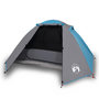 Voir la diapositive 2 : VIDAXL Tente de camping a dome 2 personne bleu impermeable