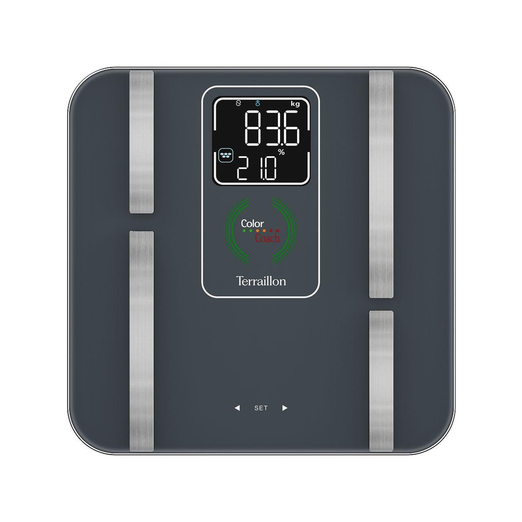 Terraillon Pèse personne connecté COLOR COACH FIT