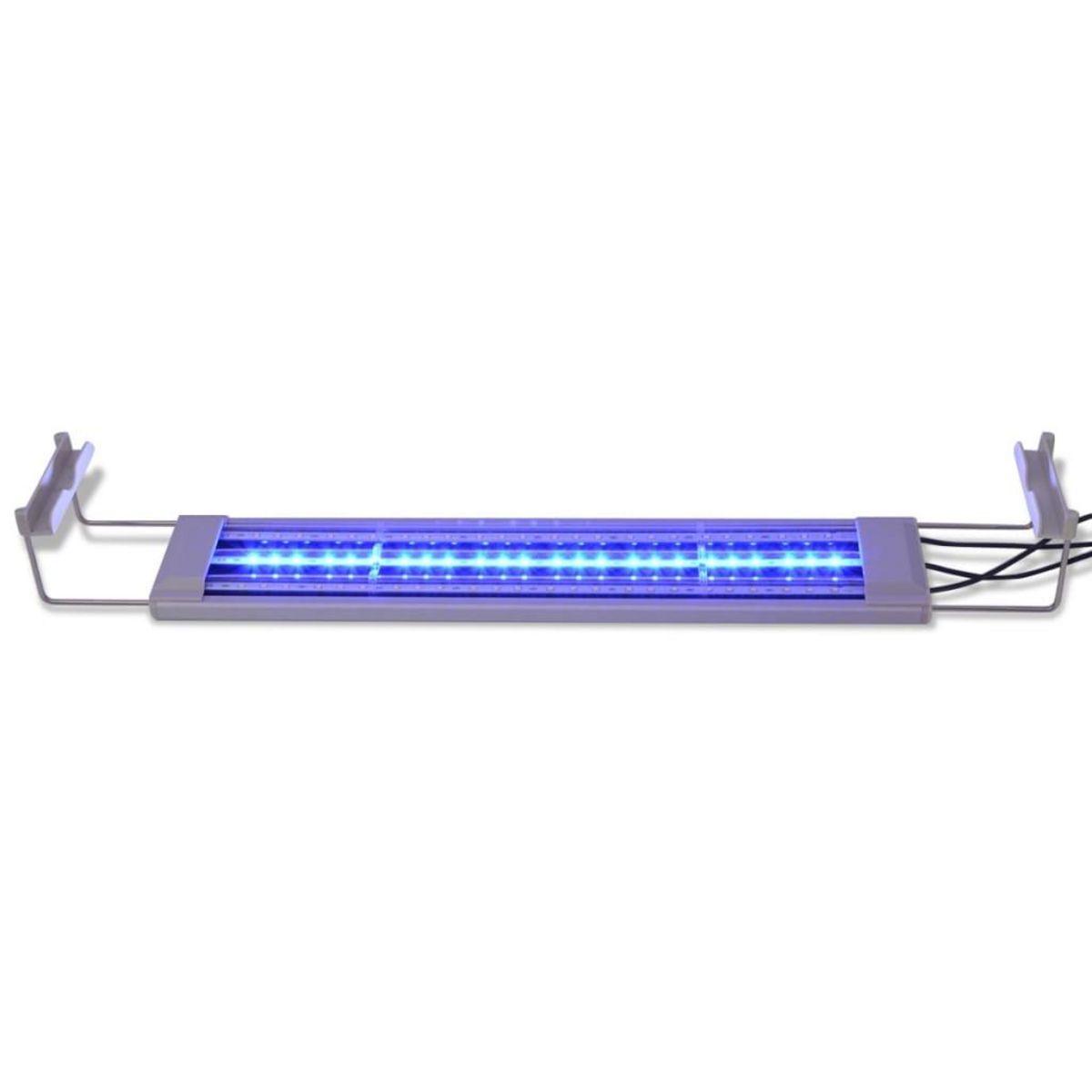 VIDAXL Lampe a LED pour aquarium 50-60 cm aluminium IP67