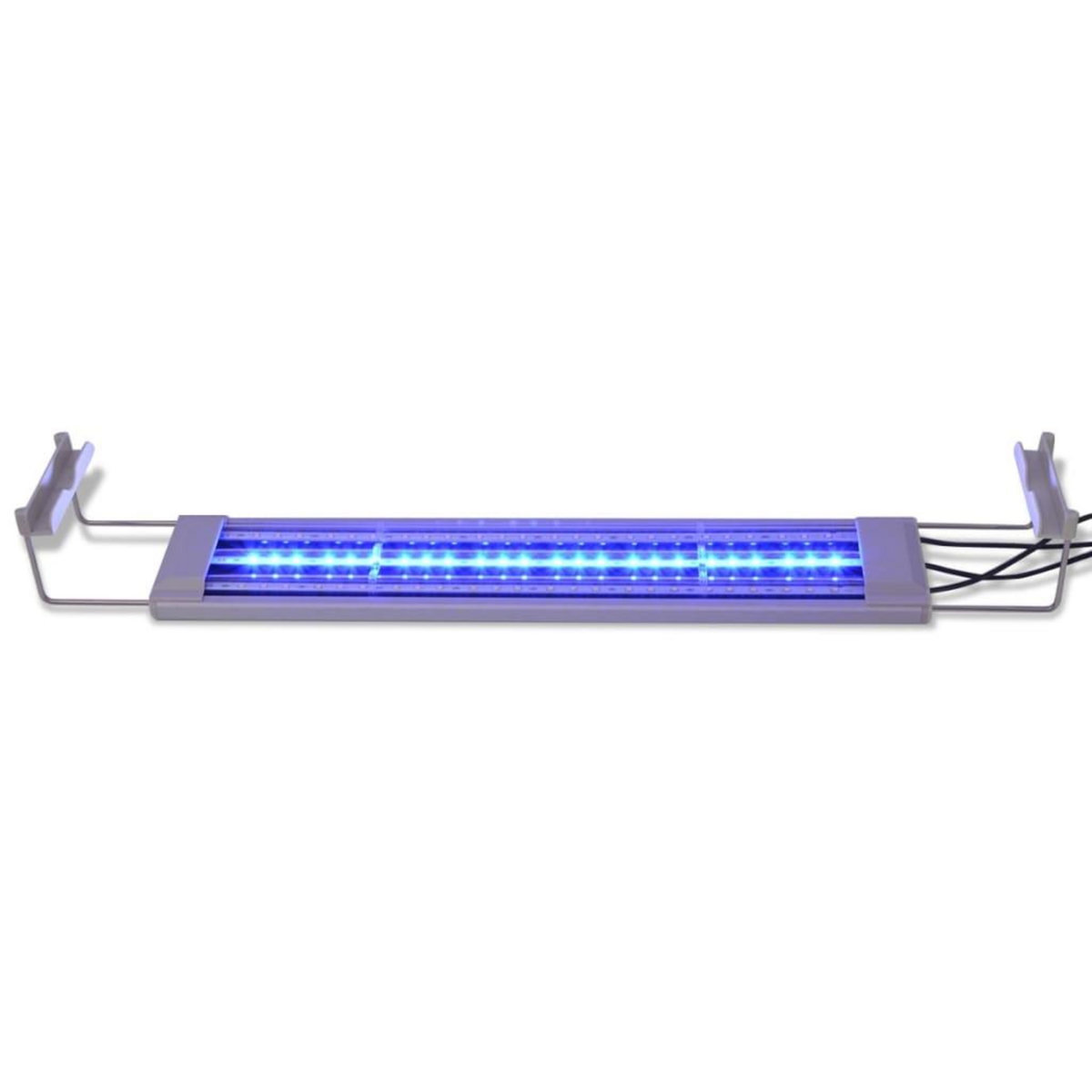VIDAXL Lampe a LED pour aquarium 50-60 cm aluminium IP67