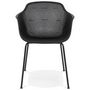 Voir la diapositive 2 : Paris Prix Chaise Design  Hansboro  81cm Noir