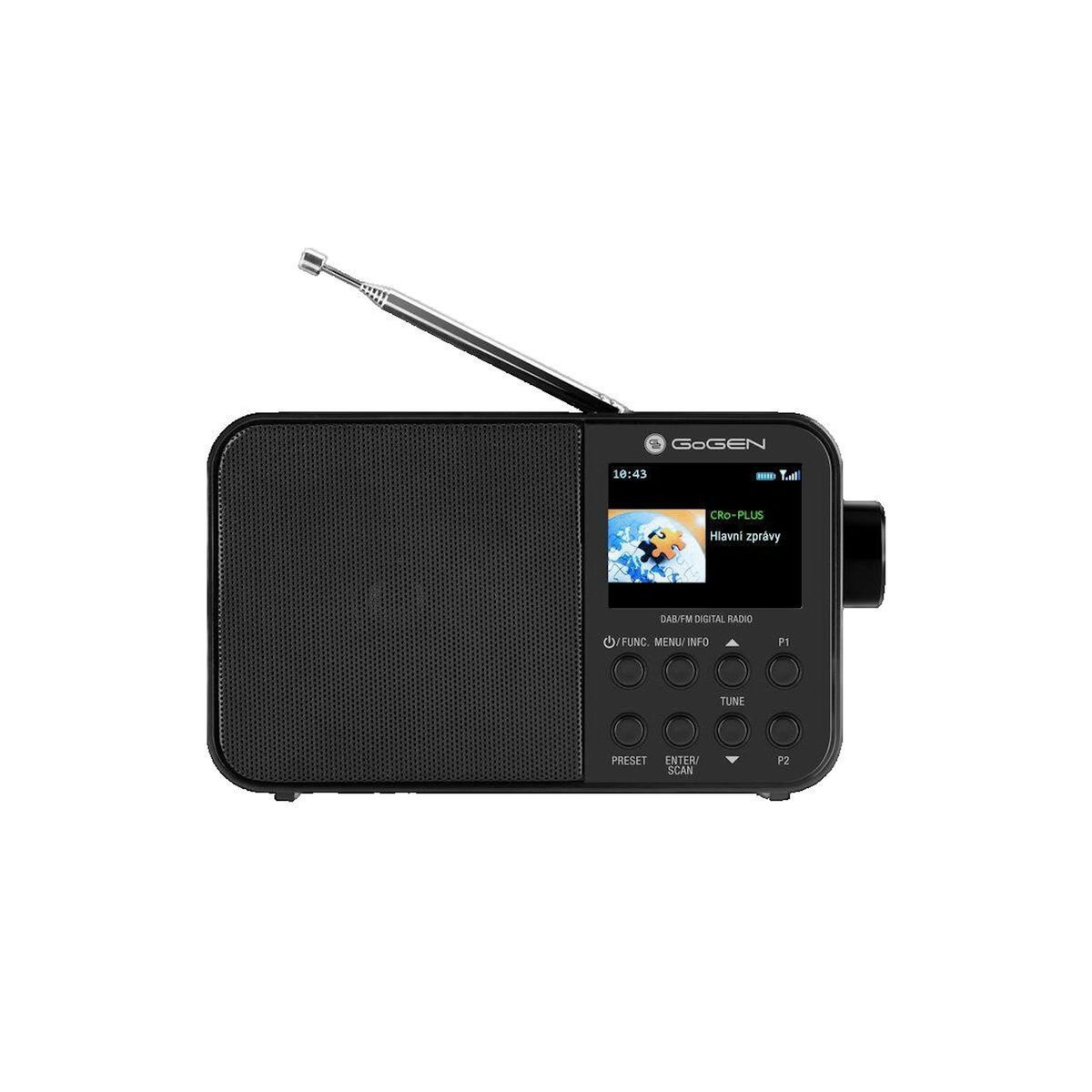 GOETTGENS Radio portable GoGEN DAB500BTC DAB+ et FM