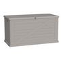 Voir la diapositive 3 : Toomax Coffre de rangement 420L 120x57x63 cm Effet bois Résine TOOMAX