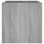 Voir la diapositive 5 : VIDAXL Jardiniere Sonoma gris 40x40x40 cm Bois d'ingenierie