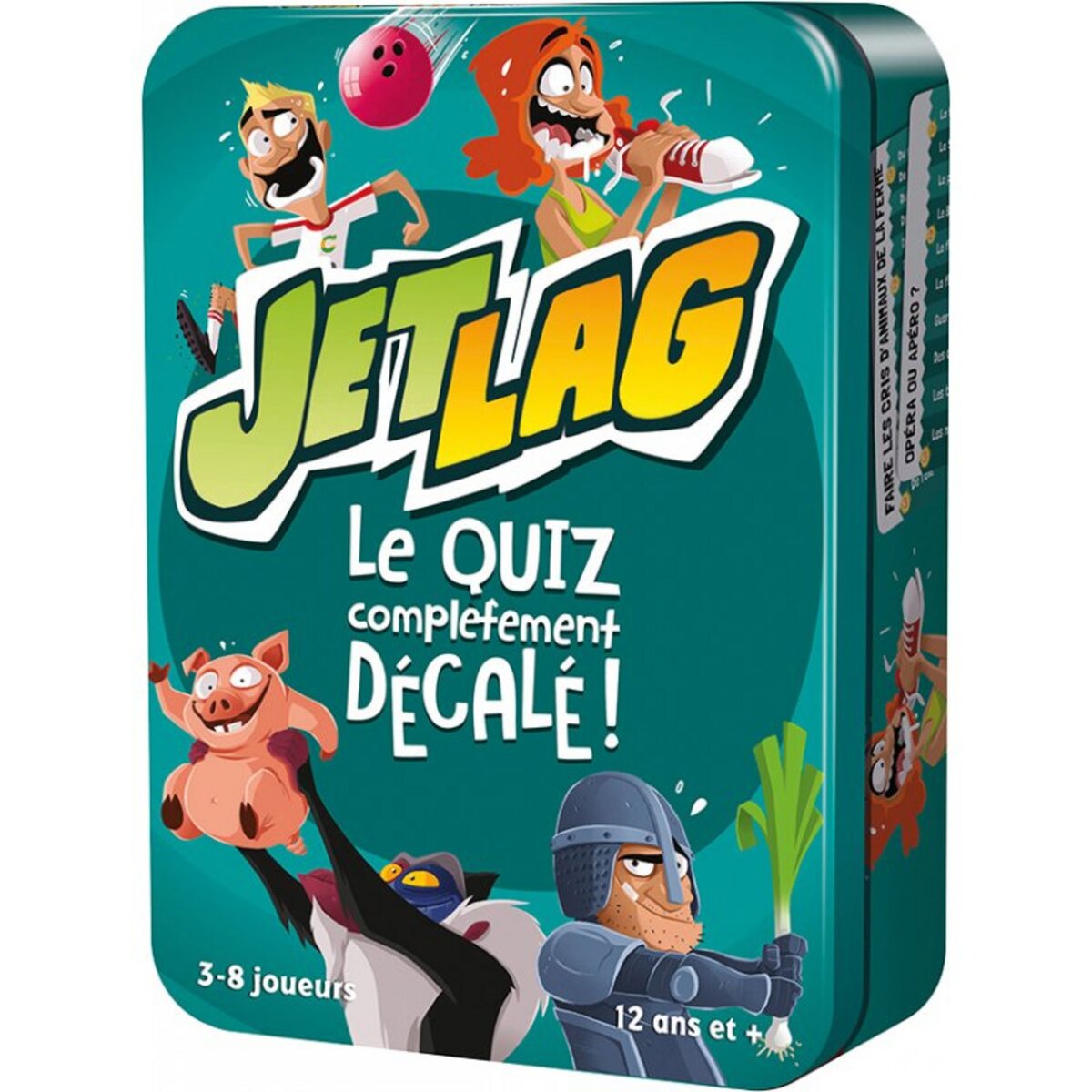 ASMODEE Jeu le quiz complètement décalé - JETLAG