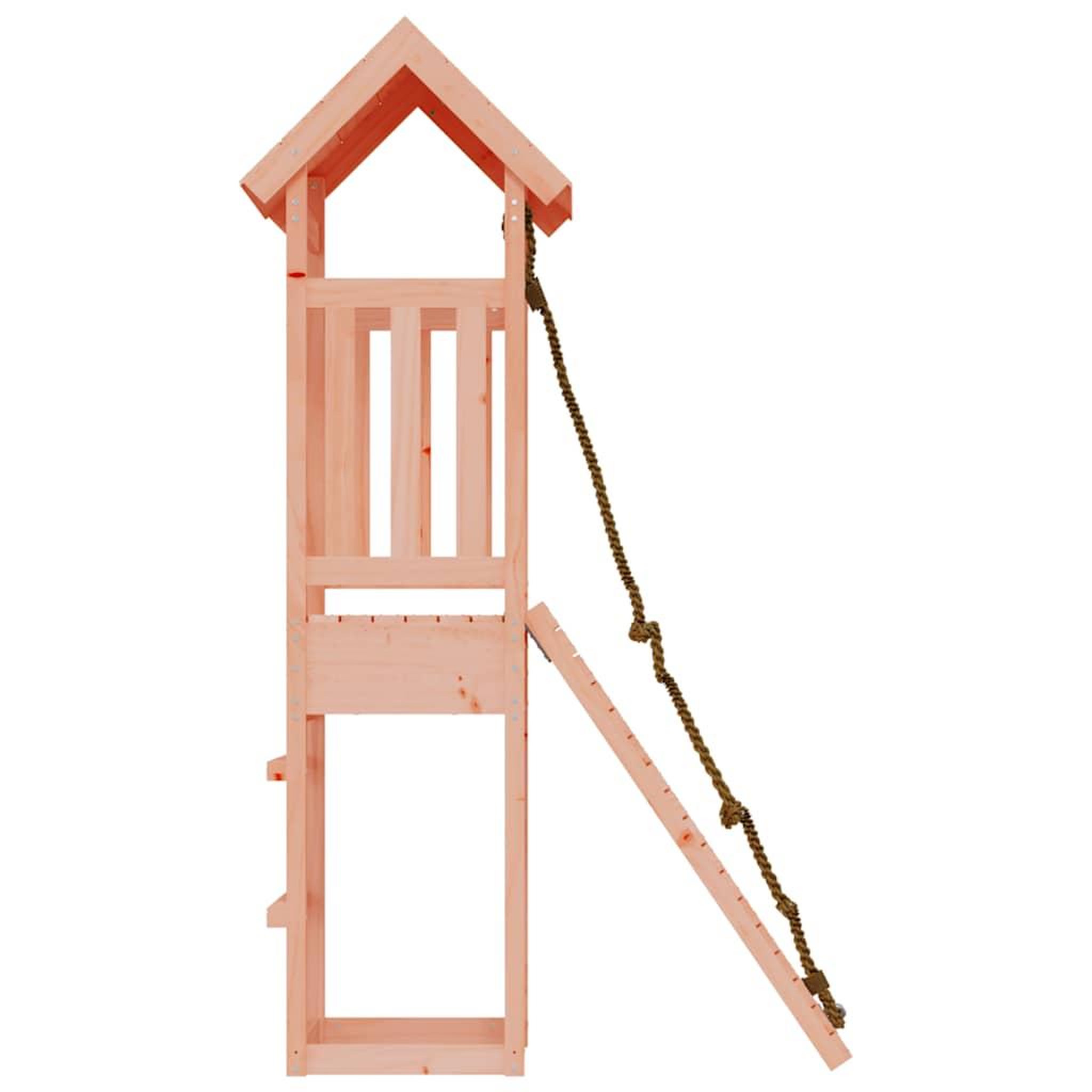 Voir la diapositive 5 : VIDAXL Maisonnette de jeu avec mur d'escalade bois massif douglas