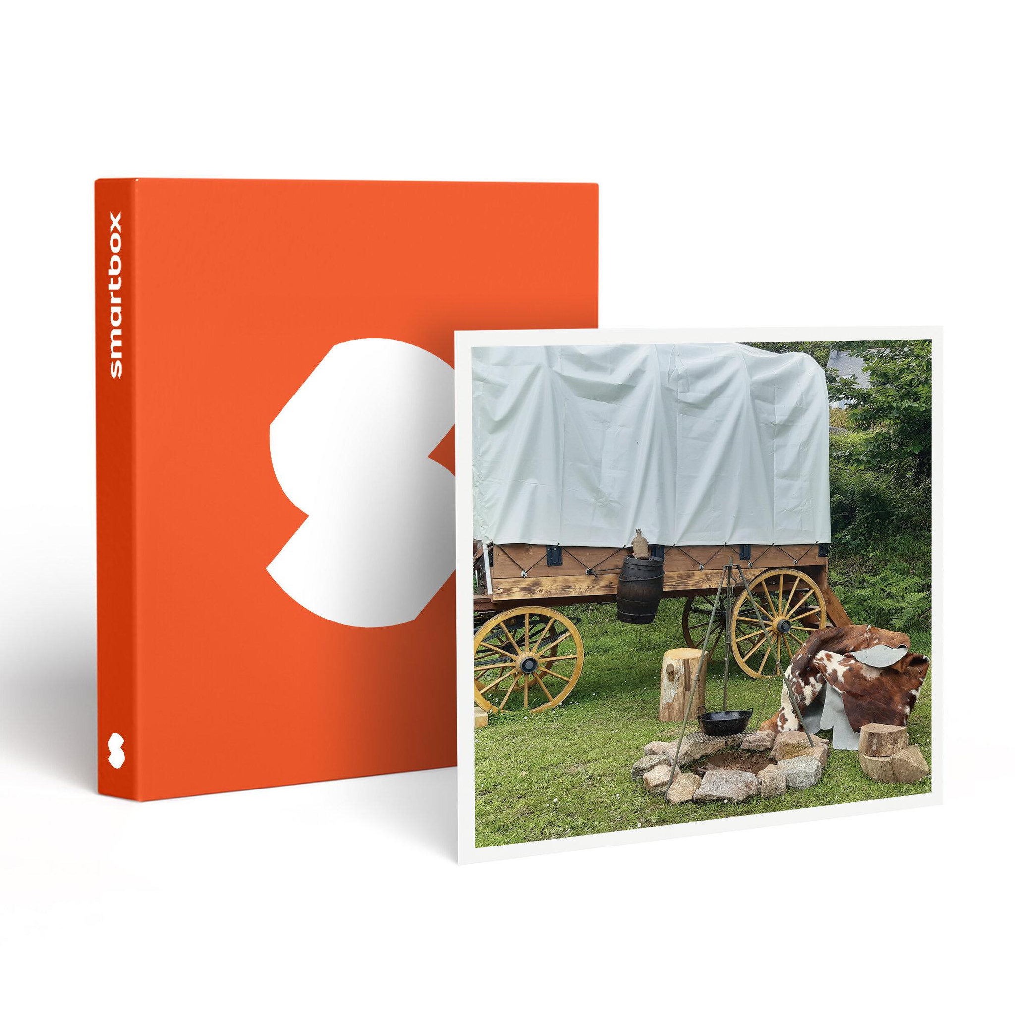 Smartbox 3 jours insolites en chariot western près de quimperlé - coffret cadeau séjour