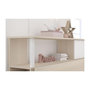 Voir la diapositive 5 : PARISOT PARISOT Chambre enfant complete Tete de lit + lit + bureau - Style contemporain - Decor acacia clair et blanc - CHARLEMAGNE