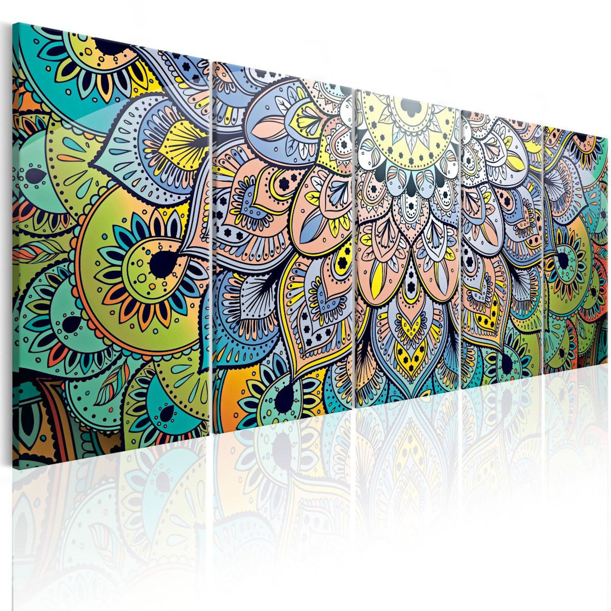 Paris Prix Tableau Imprimé  Mandala : Peacock's Tail