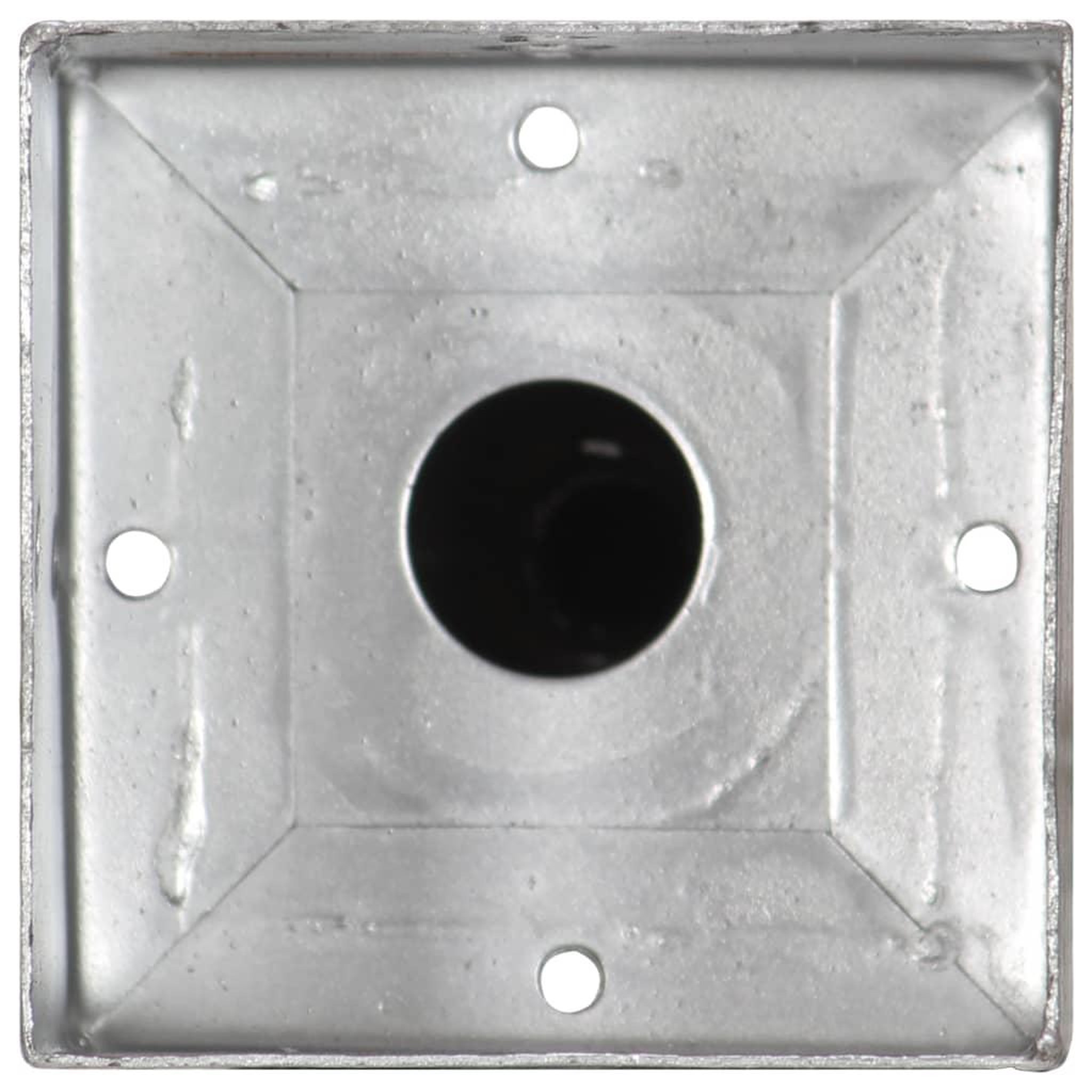 Voir la diapositive 5 : VIDAXL Piquets au sol 6 pcs Argente 12x12x56 cm Acier galvanise