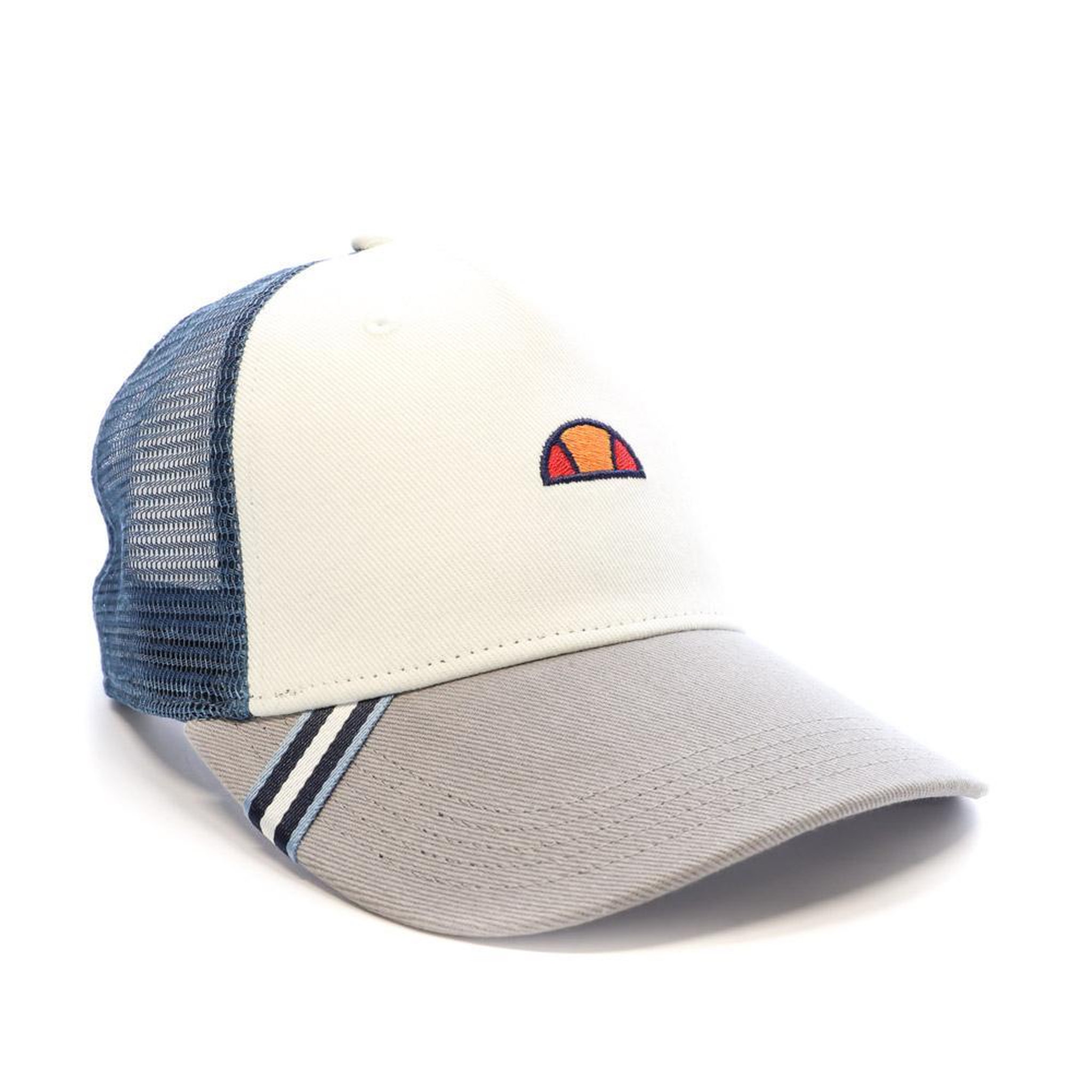 Voir la diapositive 2 : ELLESSE Casquette Blanche/Grise Homme Ellesse Royce