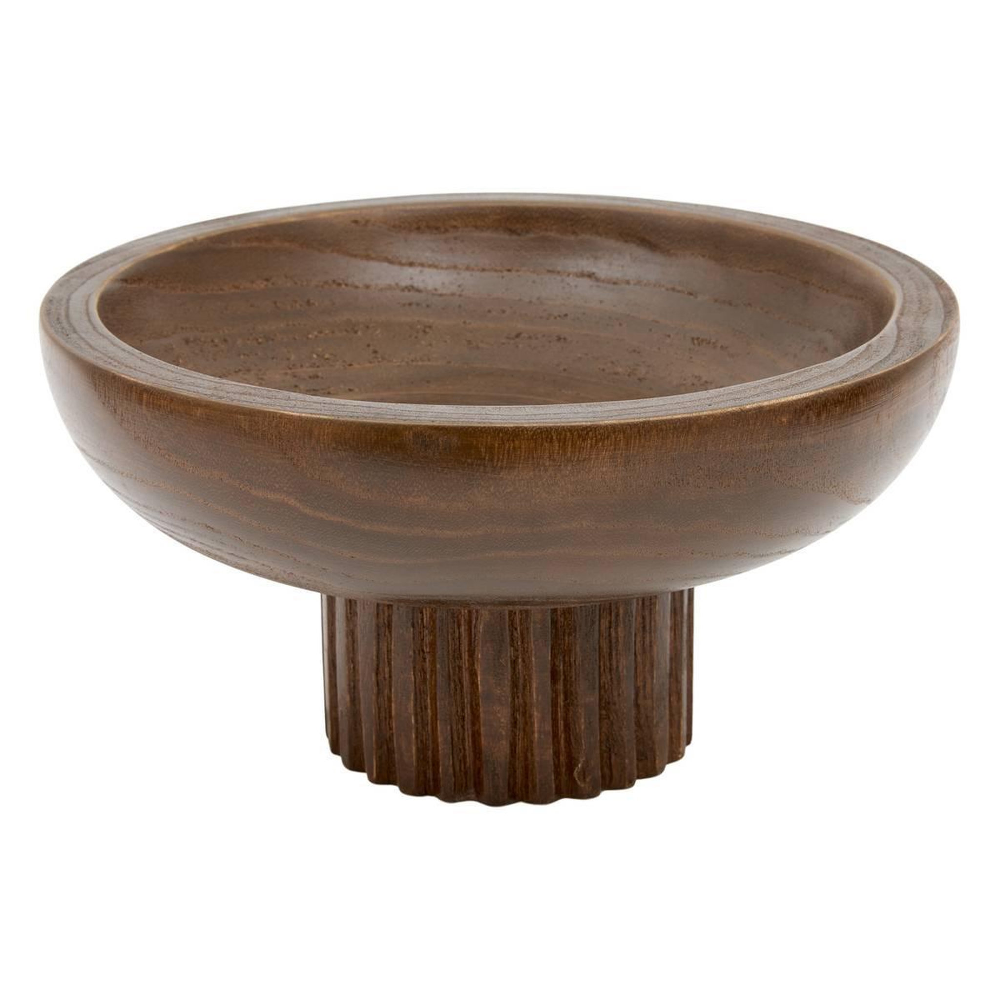 ATMOSPHERA Coupe Déco sur Pied  Clovis  18cm Marron