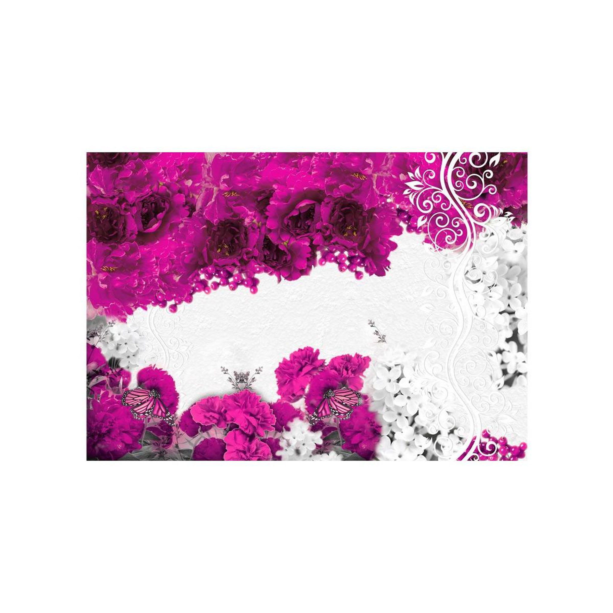 Voir la diapositive 2 : Paris Prix Papier Peint  Colors of Spring : Fuchsia