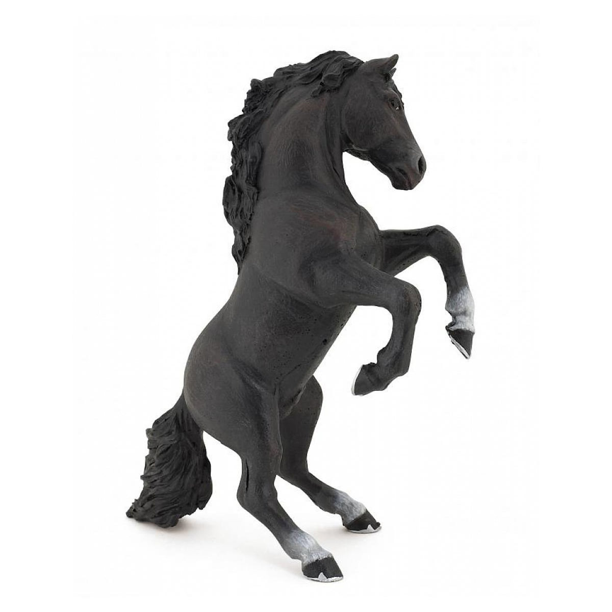Papo Cheval cabré noir  figurine