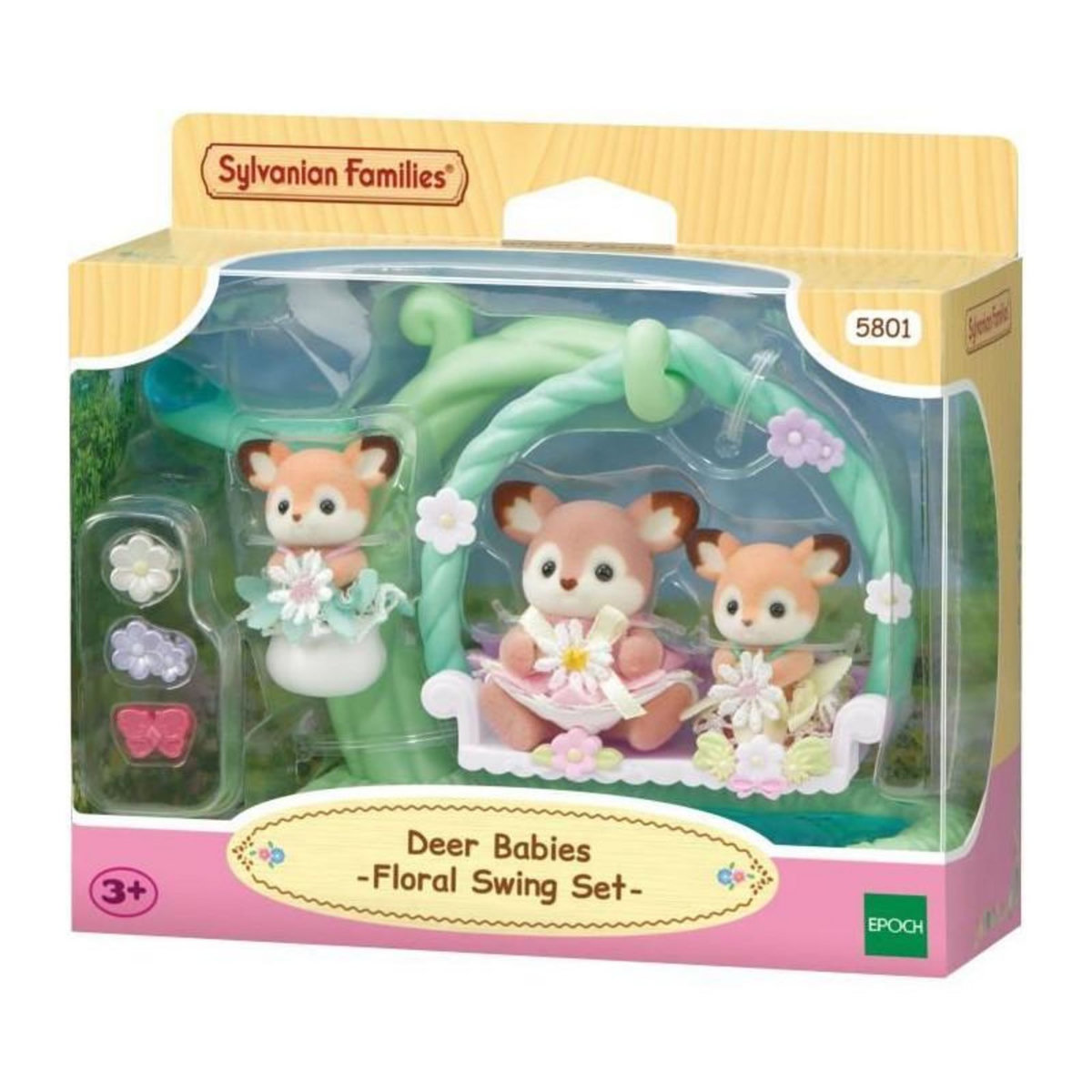 Sylvanian Families Les bébés Biche et balancelle - SYLVANIAN FAMILIES - 5801