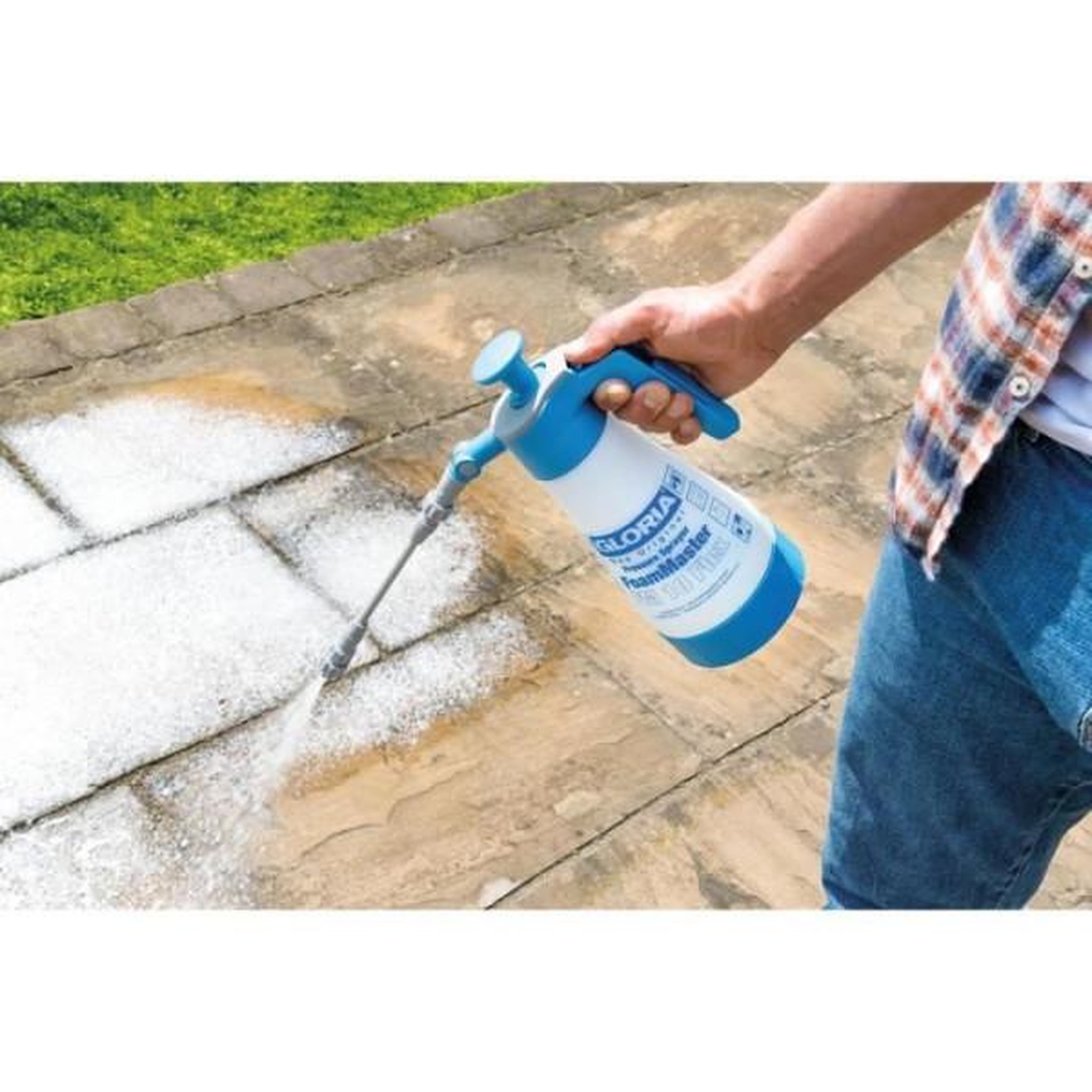 N/A Pulvérisateur a mousse gloria foammaster fm10 flex - 1l - bleu