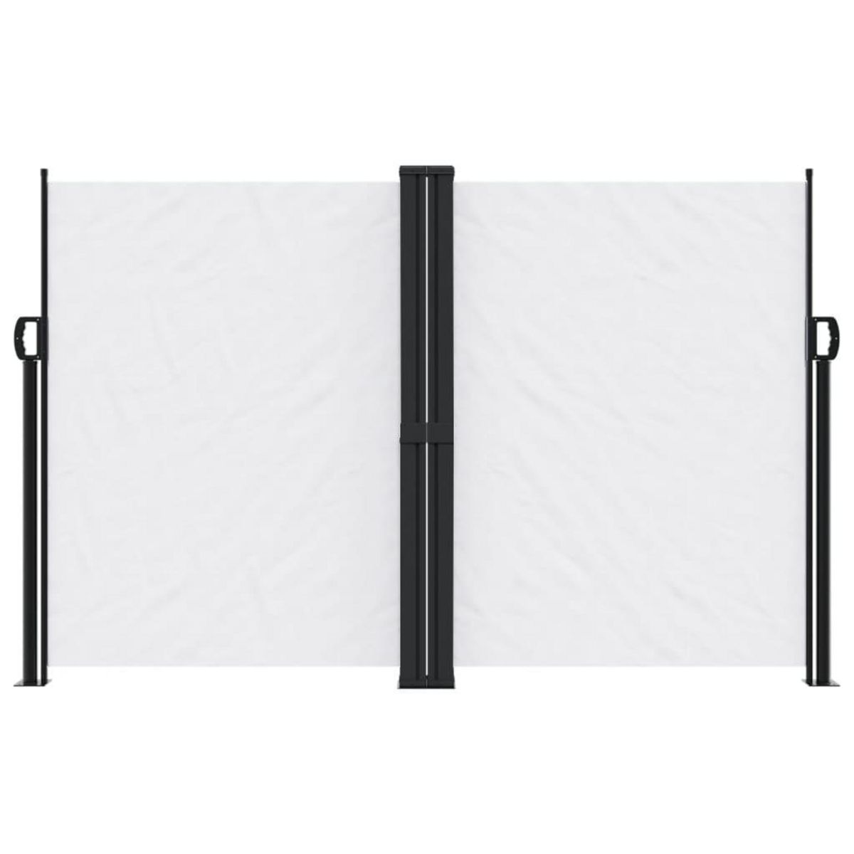 VIDAXL Auvent lateral retractable blanc 160x1000 cm