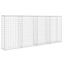 Voir la diapositive 3 : VIDAXL Mur a gabion avec couvercles Acier galvanise 200 x 20 x 85 cm