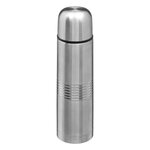 FIVE Bouteille Isotherme Inox  Crénelé  0,5L Argent