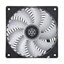 Voir la diapositive 2 : Silverstone Ventilateur SilverStone Air Penetrator 120SK ARGB Noir